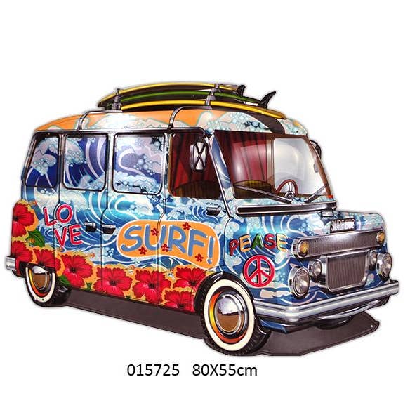 Placa Decorativa Van 80 X 55 cm por atacado de Faye