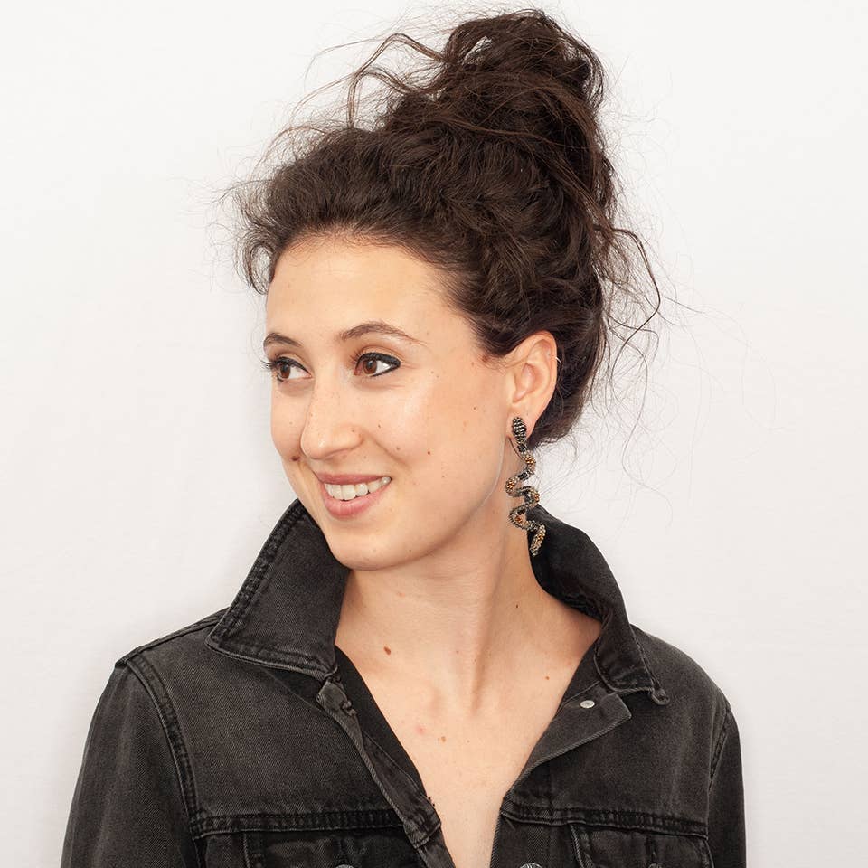 Altiplano - Vente Boucles d'oreilles pendantes - Boucles d'oreilles perlées Snake Charmer5