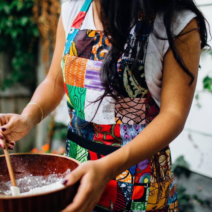 Grain of Rice Project - Wholesale Apron - Patchwork Apron