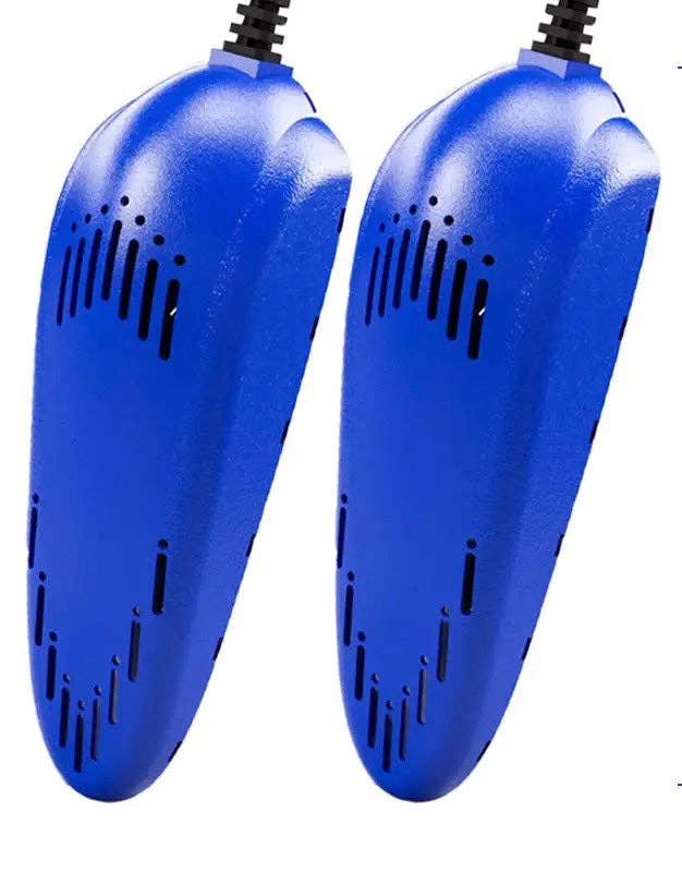 Blue Electric Shoe Dryer for wholesale on Faire2