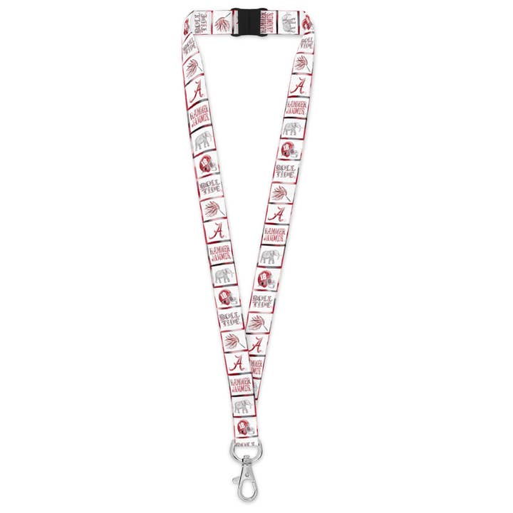 The University of Alabama Lanyard for wholesale by Gracefully Made Art