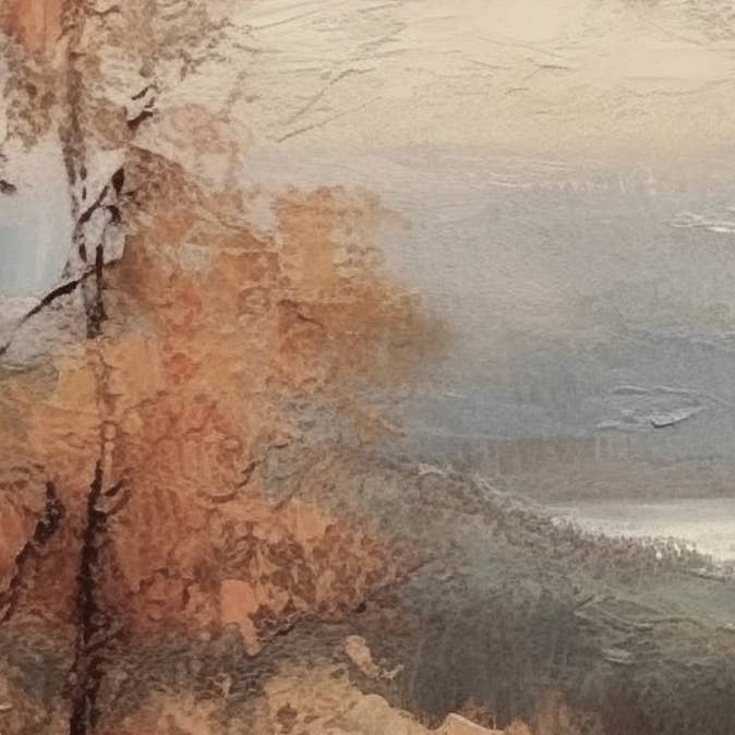 Pink Lemon Decor - Wholesale Art Print - Autumn Landscape ll Art Print | Fall 1