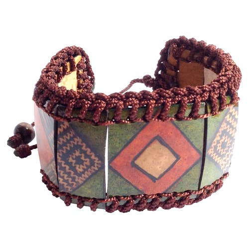 One World Projects - Wholesale Woven/Braided Bracelet - Large Calabash Bracelet1
