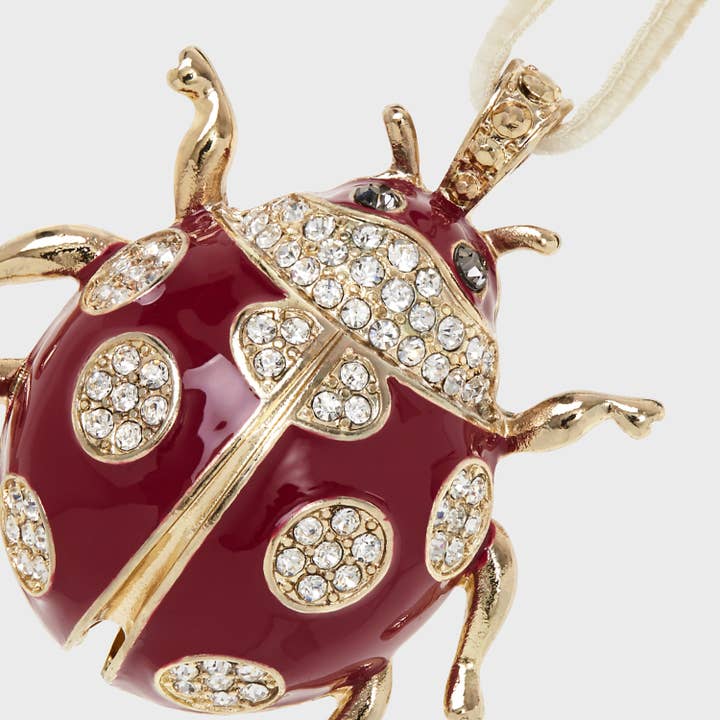 Joanna Buchanan – Engroshandel Pynt – Ladybug hængende ornament, rød1