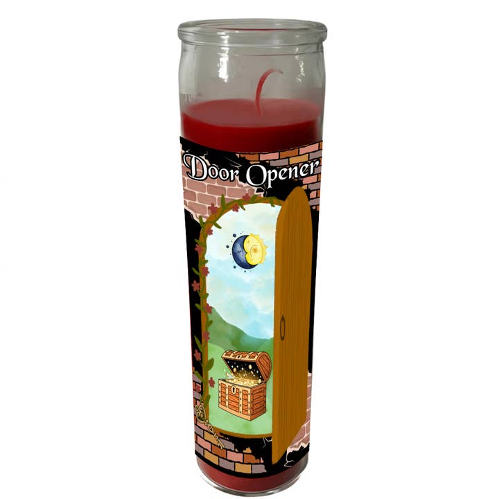 Door Opener – 8” Jar Candle for wholesale by Astral Auras