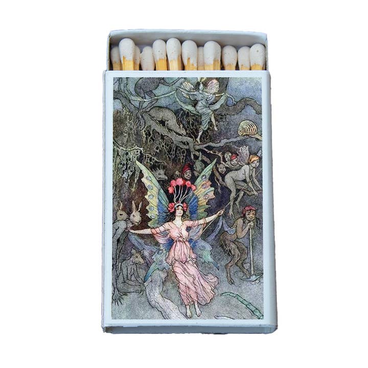 Fantasy Fairy Underground Matchbox • Candle Acc • Matches for wholesale by Most Amazing