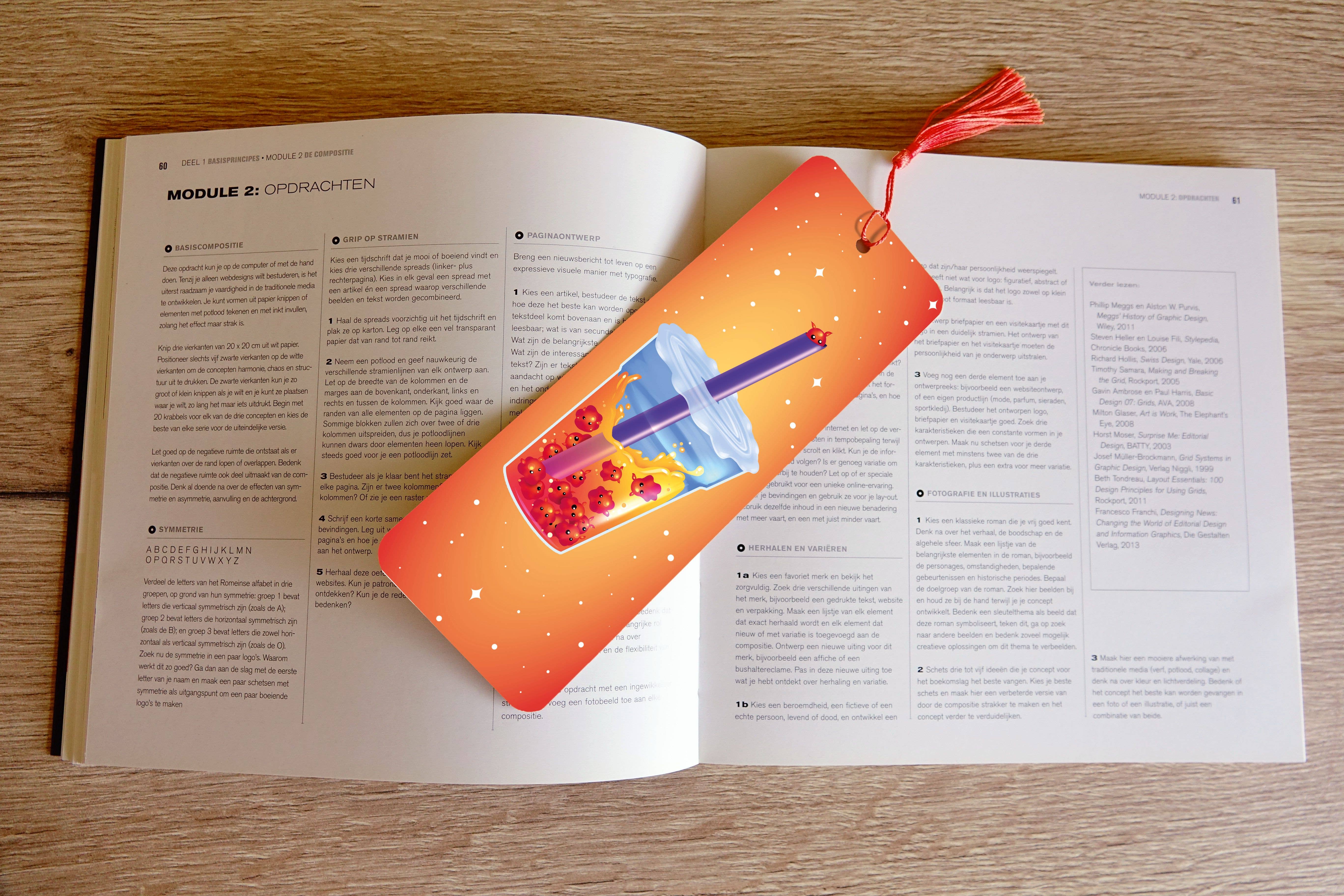 Digitaldreamcloud - Wholesale Bookmark - Boekenlegger met kwastje dumbo octopus bubble tea1