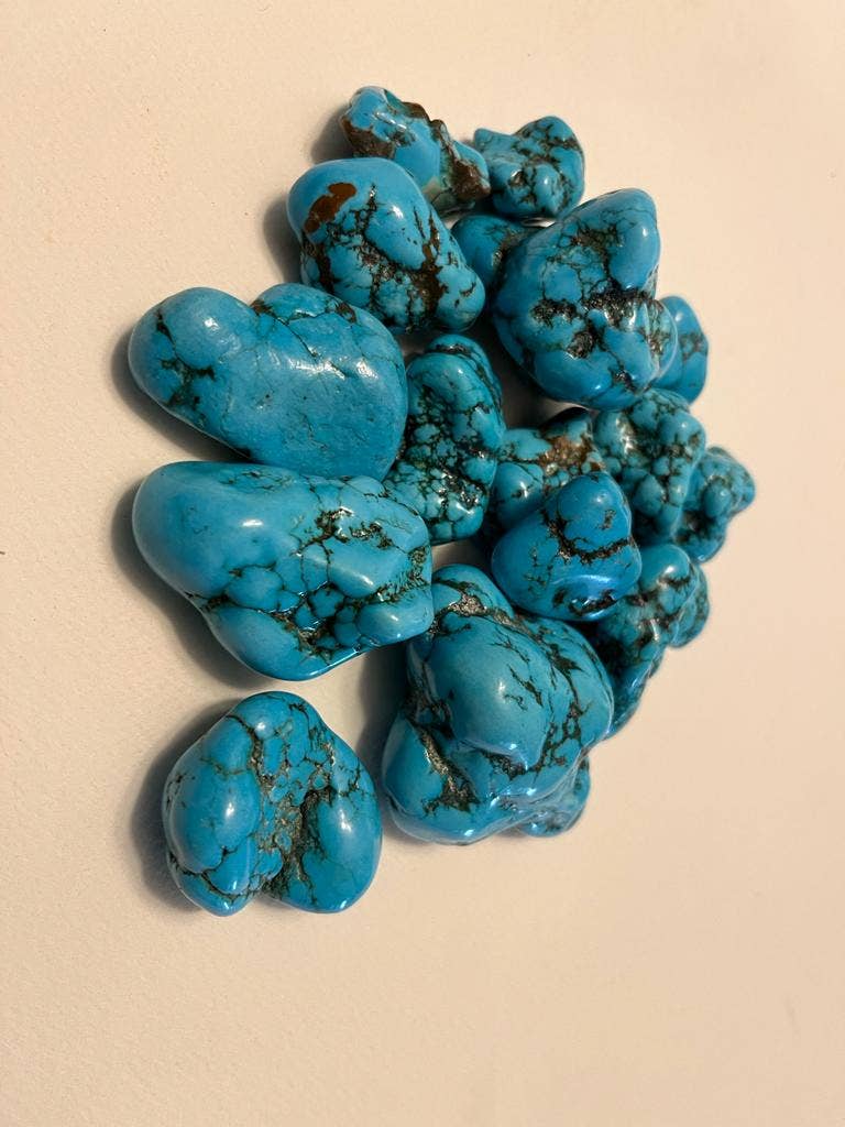 jiomind - Wholesale Spiritual Stone/Crystal - Turquoise Tumbles stones (200 gram pack)3