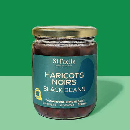 Milo & Dexter - Wholesale DIY Food Kit - Black beans - Si Facile0