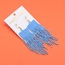 Pierce + Hide - Wholesale Tassel Earrings - Custom Beaded Square Fringe Earrings | Fringe Dangle14