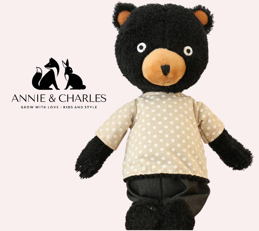 Annie & Charles – Engroshandel Plyslegetøj - Børn og baby – Annie & Charles® Bjørn4