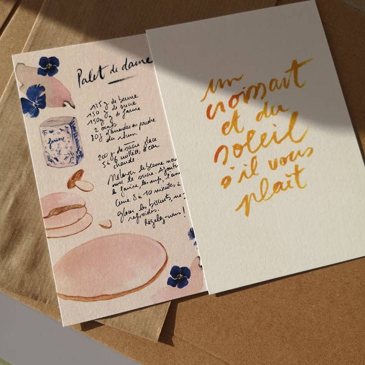 Tifalia - Wholesale Everyday Greeting Card - “A croissant”1