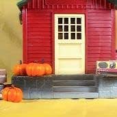 Cargo-To-Go: Vintage Fruit Crates and Pumpkin Set - 101-0914 for wholesale on Faire4