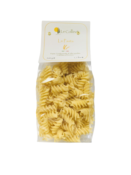 Le Colline UG - Venta al por mayor Pasta - Pasta fusilli tradicional de Italia | 500g - 1,1 lbs0