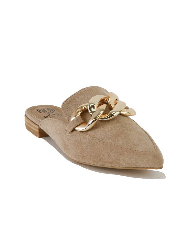 BEAST FASHION - Wholesale Mules - Women's - GEM-36 Chain Detail Mules5