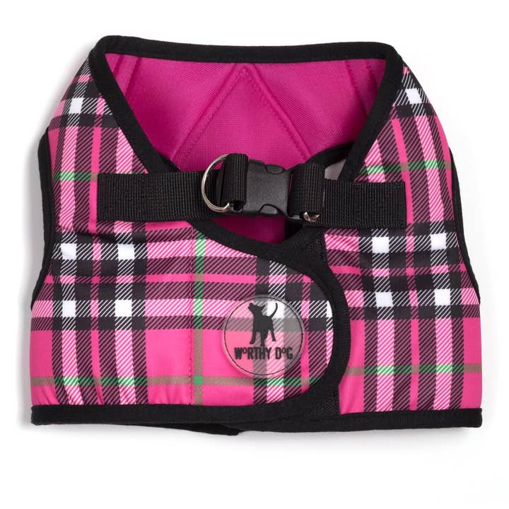 The Worthy Dog - Wholesale Pet Harness - Dog - Plaid Sidekick Harness
