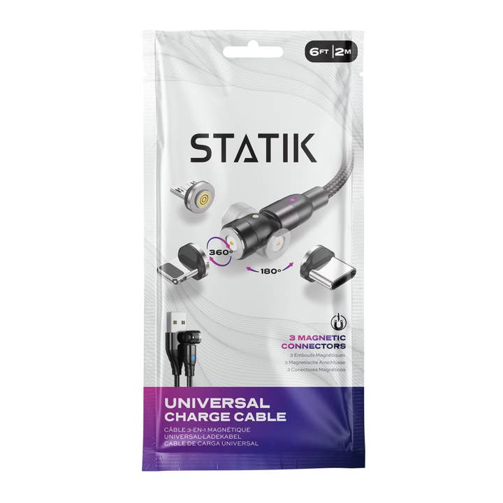 Statik 360 2.0 Universal Charge Cable 6ft and other Purchase Wholesale computer games. Free Returns & Net 60 Terms on Faire trending on Faire.