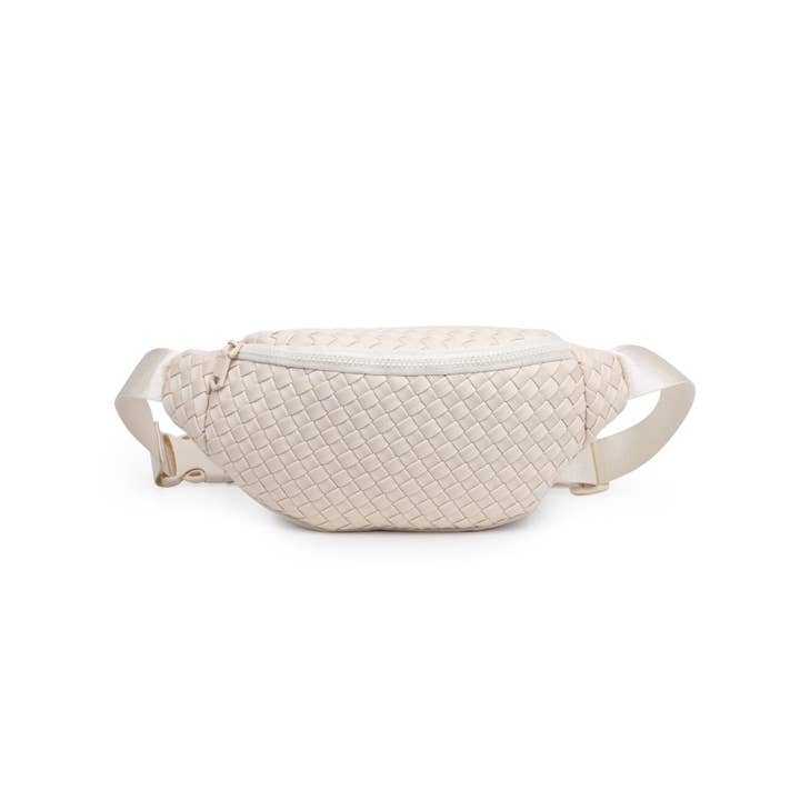 Sol and Selene - Vente Sac ceinture – femme - Sac banane tissé en néoprène Aim High139