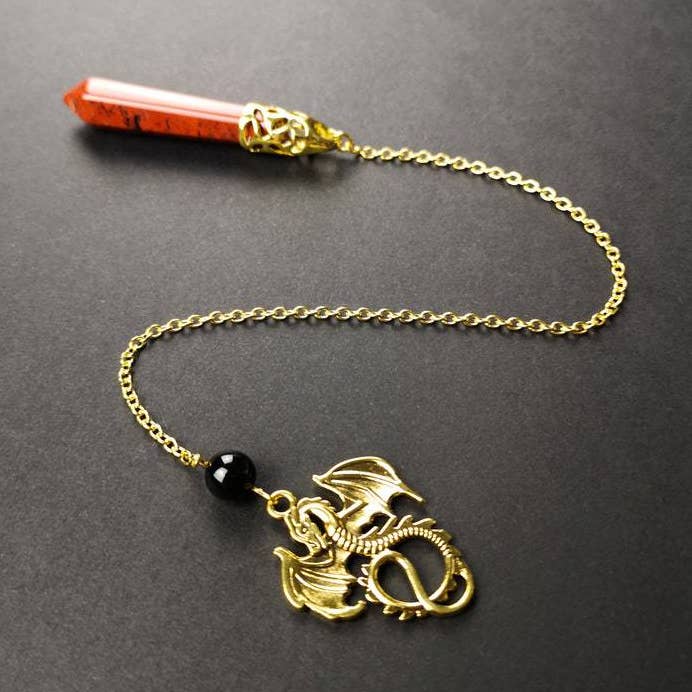 Pingente de Cristal Dragão Gótico por atacado de GemMeet