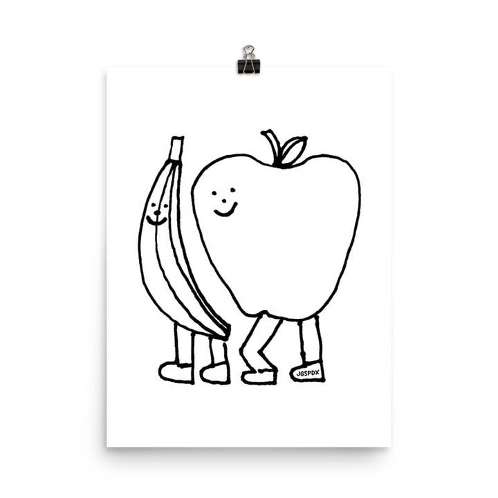 Fruit Stand Print for wholesale by Sturgill Studio