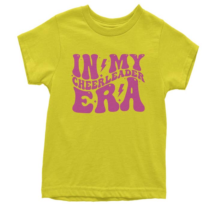 Expression Tees - Wholesale Screen Printed T-Shirt - Kids - In My Cheerleader Era Youth T-shirt10