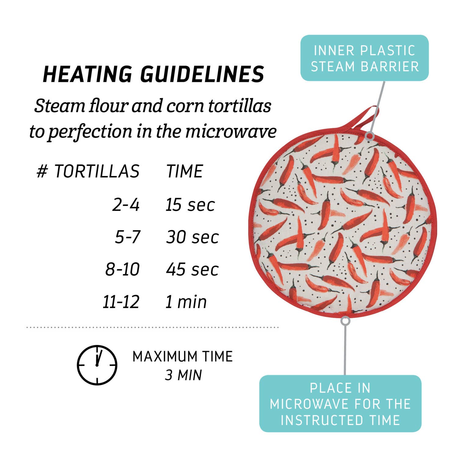 Now Designs by Danica - Wholesale Kitchen Tool/Gadget - Caliente Tortilla Warmer8