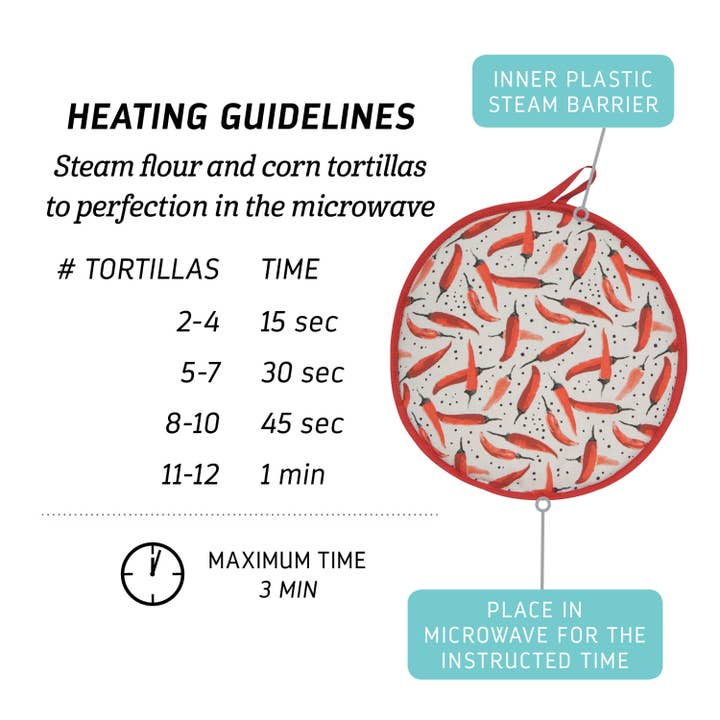 Now Designs by Danica - Wholesale Kitchen Tool/Gadget - Caliente Tortilla Warmer8