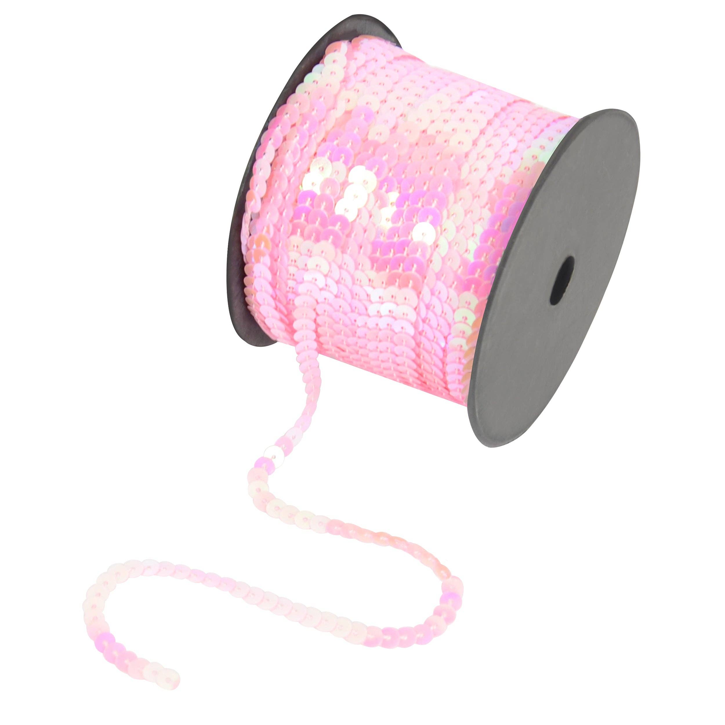 AK Brand - Venta al por mayor Material para manualidades - Tira de Lentejuelas Planas 6mm Lentejuela Metálica Adorno de Lentejuelas14