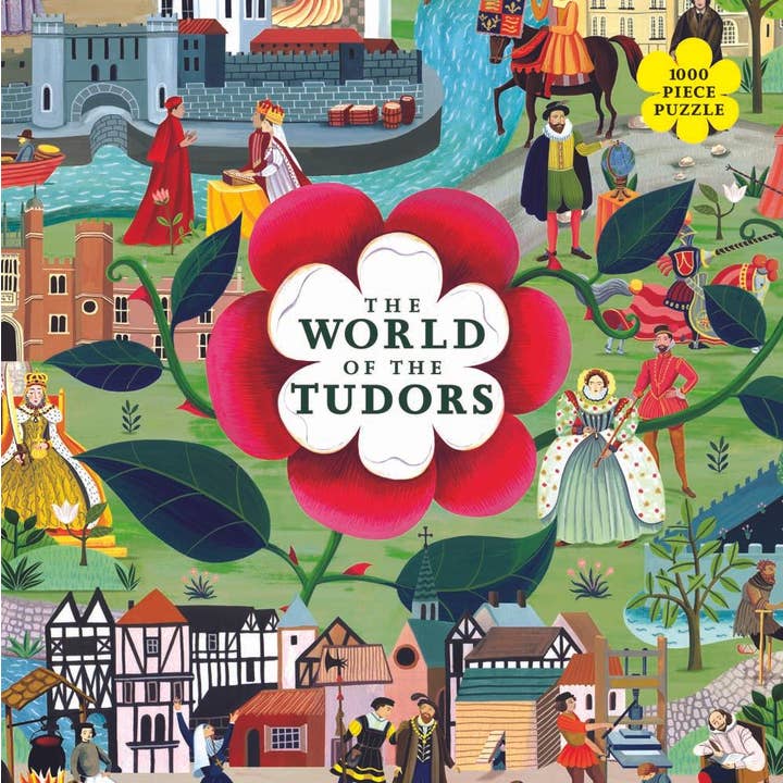 Chronicle Books - Wholesale Puzzle - Adult - The World of the Tudors 1000 Piece Puzzle
