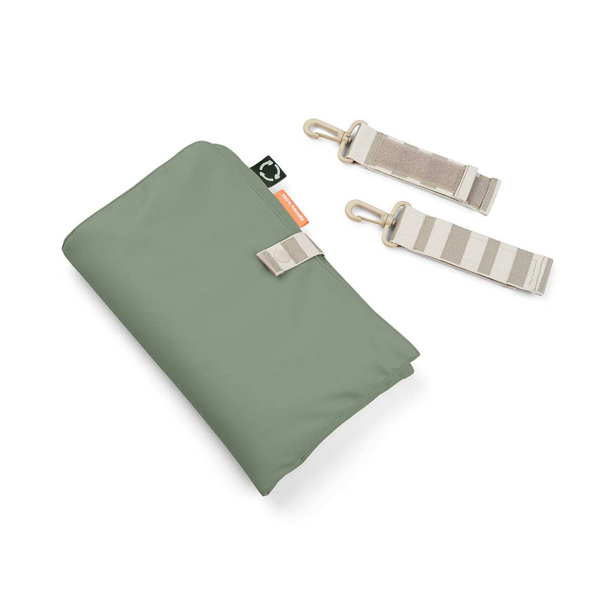 Quilted Changing Bag Green for wholesale on Faire10