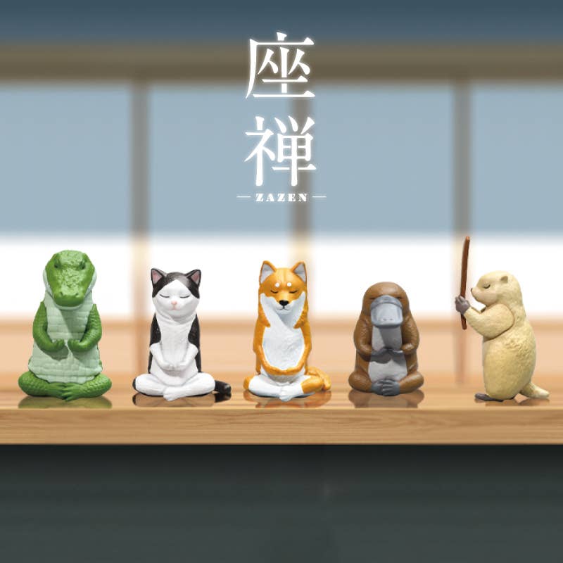 Hakubundo - Wholesale Decorative Figurine - 【JAPANESE BLIND BOX】ZAZEN VARIOUS ANIMALS SURPRISE BOX8