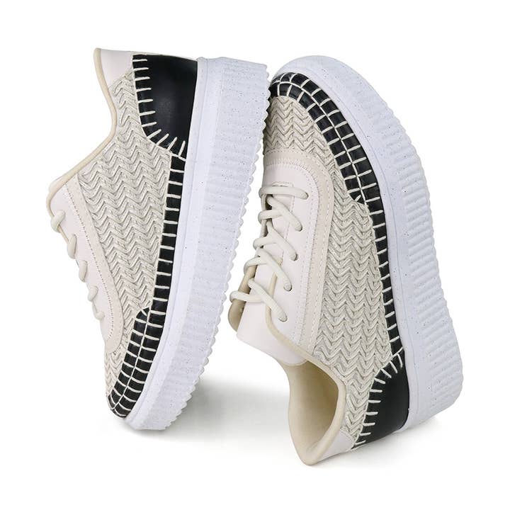 Love Rio - Wholesale Lifestyle Sneakers - Women's - Love Rio Avery Embossed Sneakers3