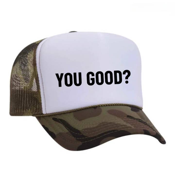 You Good? Trucker Hat for wholesale by Inappropriate Trucker Hats