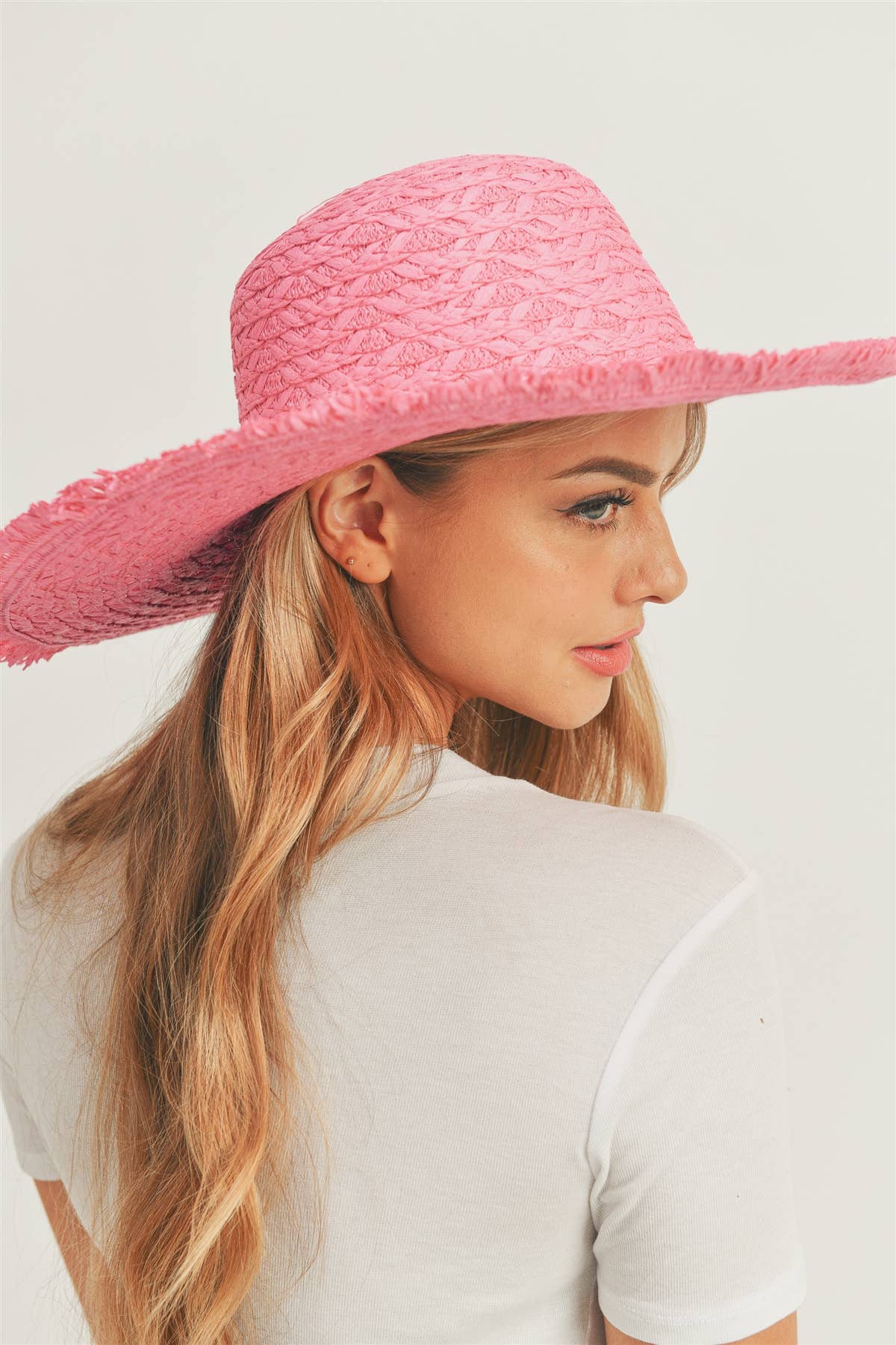 MYS Wholesale Inc - Wholesale Straw Hat - Women's - Solid Summer Floppy Sun Hat55