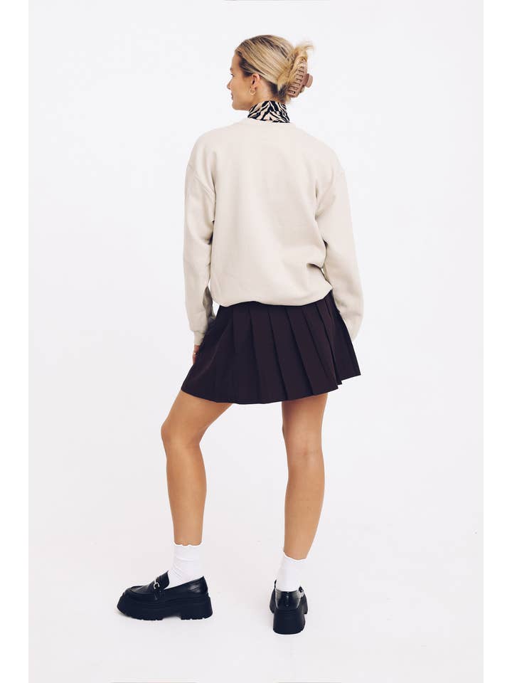 Limpet Store - Wholesale Graphic Sweatshirt - Women's - The Hot Chocolate Oversized Sweatshirt