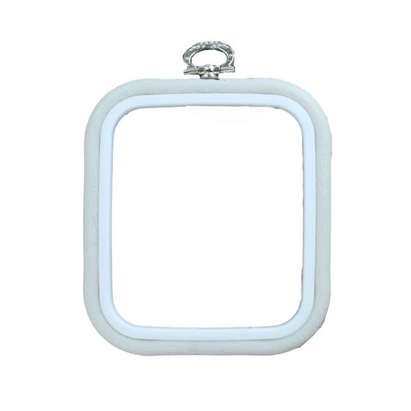 Nurge - Wholesale Craft Supplies - Nurge Flexi Hoops Square 125 x 145mm ((5"x 5 3/4")5