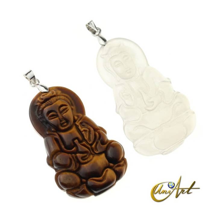 UniArt - Wholesale Individual Charm/Pendant - Goddess of Mercy Kwan Yin2