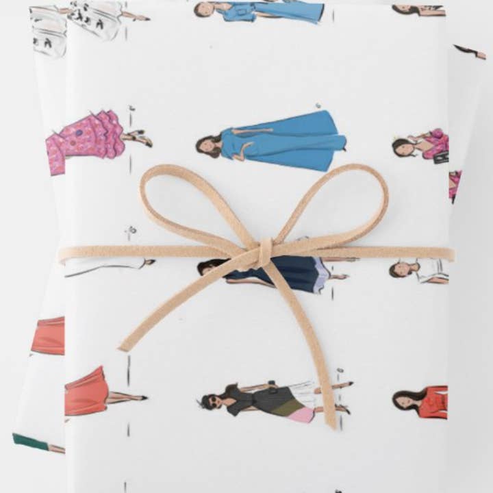 Meghan Markle Gift Wrap Sheets for wholesale by Jennifer Vallez