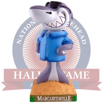 National Bobblehead Hall of Fame and Museum - Wholesale Decorative Figurine - Margaritaville Shark Bobblehead
