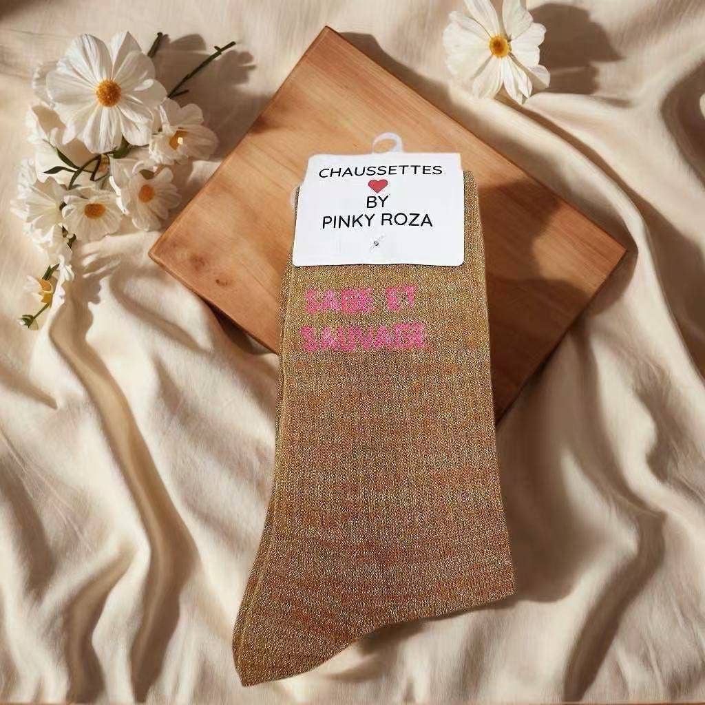 Anais - Wholesale Socks - Women's - high glitter sock40