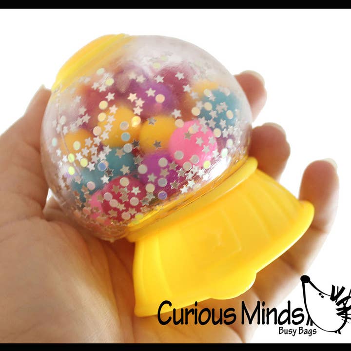 Curious Minds Toys - Wholesale Fidget Toy - Kids - 1 RANDOM Gumball Machine Molecule DNA Ball - Squishy 1