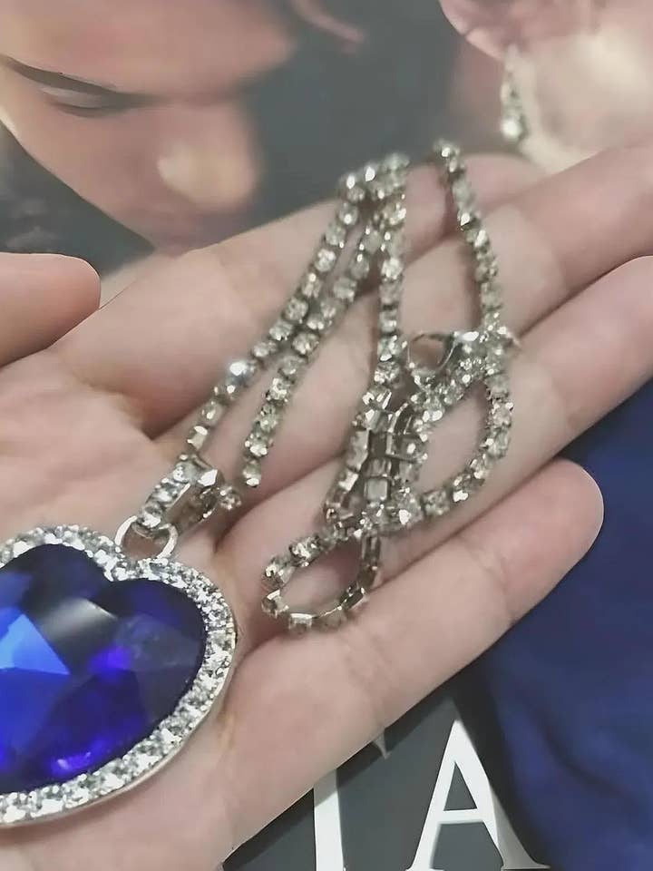 Titanic Heart of the Ocean Necklace for wholesale by Wild & Free