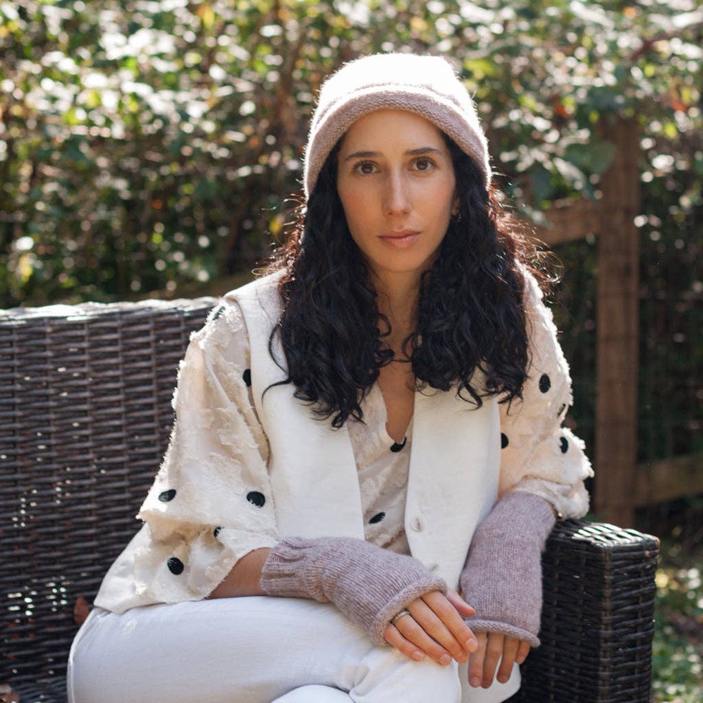 SLATE + SALT - Wholesale Beanie - Women's - Blush Essential Knit Alpaca Beanie1