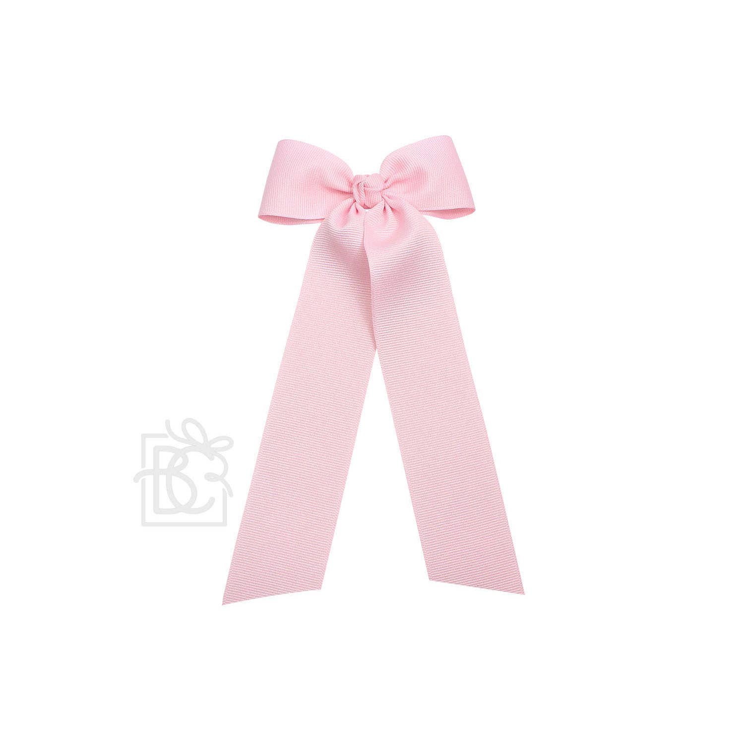 Beyond Creations, LLC - Wholesale Hair Bow - Kids - FLAT BOW W/ 7" STREAMERS ON ALLIGATOR CLIP26