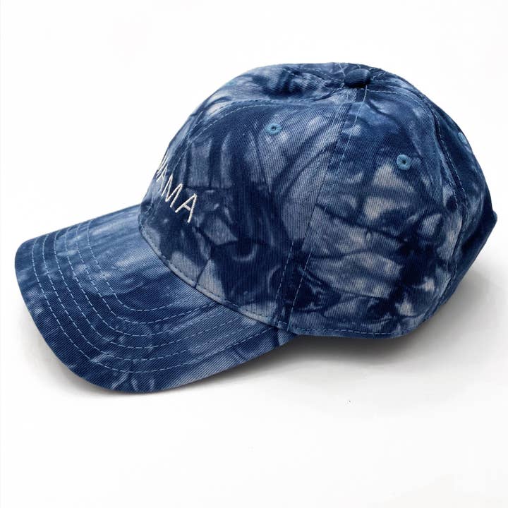 Mama Embroidered Tie-Dye Hat for wholesale by Merce and Company