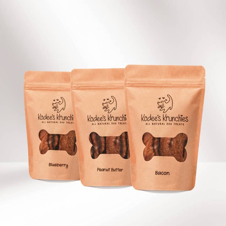 Dog Treat Starter Bundle for wholesale by Kodee’s Krunchies