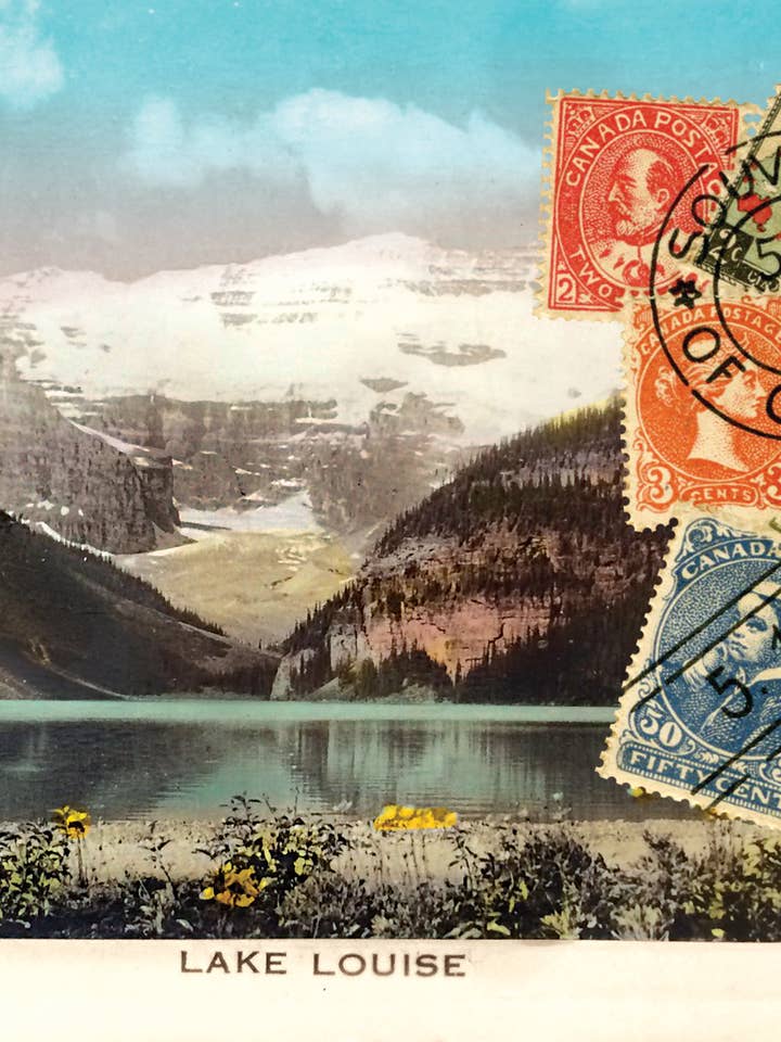 KP036 Lake Louise for wholesale by Cartolina Cards Inc.