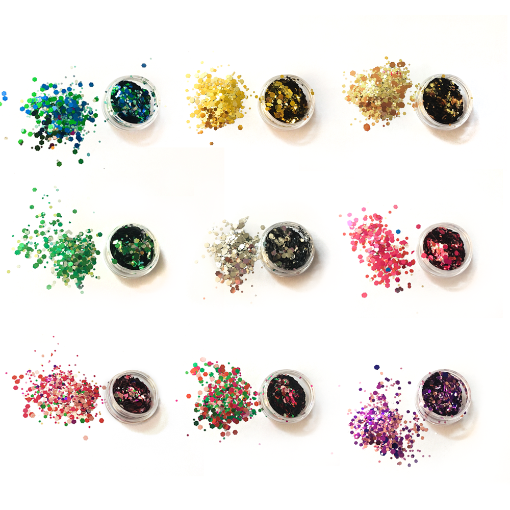 My Wholesale Warehouse - Vente Paillettes pour le corps - Paillettes grossières Licorne Sirène 2 g0