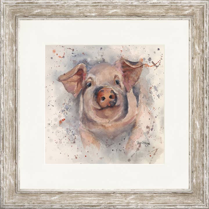 Patrick Square Framed Print (13" or 19") for wholesale by Bree Merryn Art Ltd