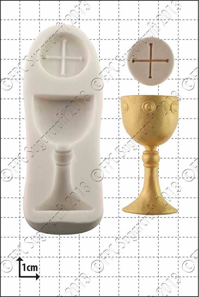 FPC Sugarcraft – wholesale Craft supplies – Chalice & Host Silicone Mould (Mold) by FPC Sugarcraft0